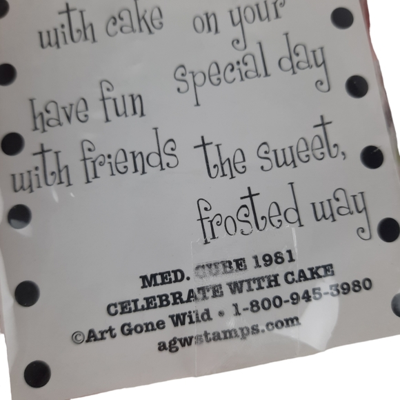 ART Gone Wild Cling Stamps Scrapbook - Picture 5 of 6